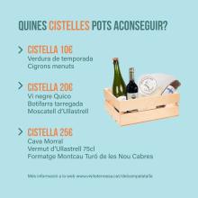 Cistelles de 10, 20 i 25€